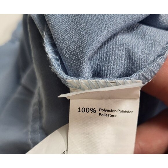 Cupshe Sleeveless Light Blue Tiered Dress With Ruffled Neckline Size Small - Picture 8 of 8